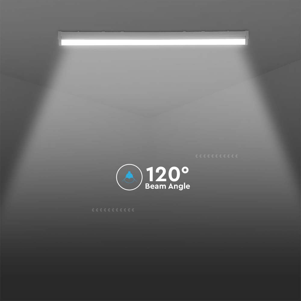 60W Lampa zintegrowana /Długość: 180cm / Chip Samsung / Barwa:6500K / Skuteczność: 120lm/W