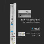 60W Lampa zintegrowana /Długość: 180cm / Chip Samsung / Barwa:6500K / Skuteczność: 120lm/W