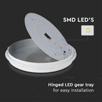14W Plafon LED / Sensor / Chip Samsung/ Barwa:3w1 / IP54