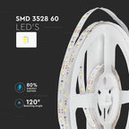 3.6W Taśma LED / Barwa: Żółty / IP20 / Rolka:5m