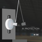 20W Plafon LED / Sensor / Chip Samsung / Barwa:3w1 / IP65