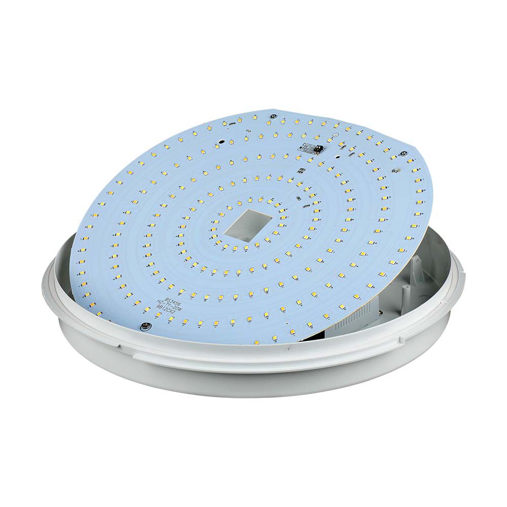 20W Plafon LED / Moduł awaryjny / Chip Samsung / Barwa:3w1 / IP65