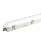 36W Lampa hermetyczna 120CM / Chip Samsung / Klosz Mleczny / Klipsy: stal nierdzewny / Barwa:4000K