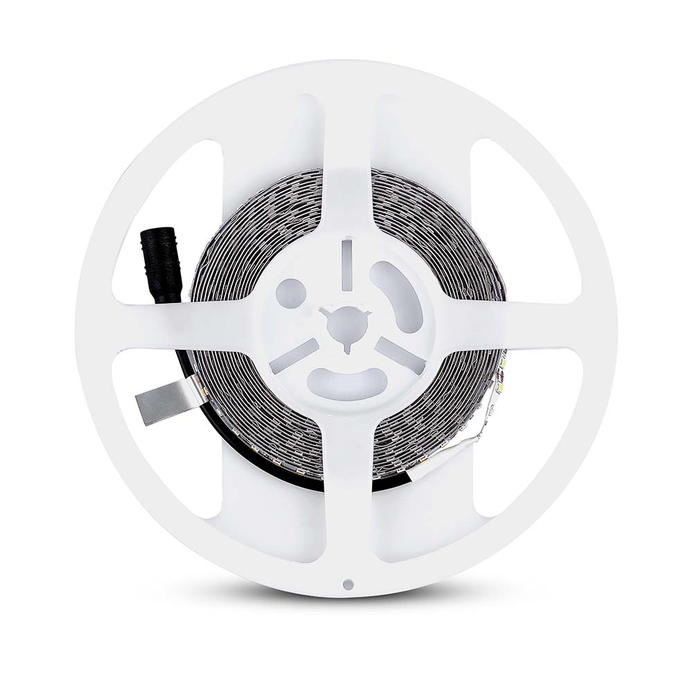 8W Taśma LED / Barwa:3000K / IP20 / Rolka:5m