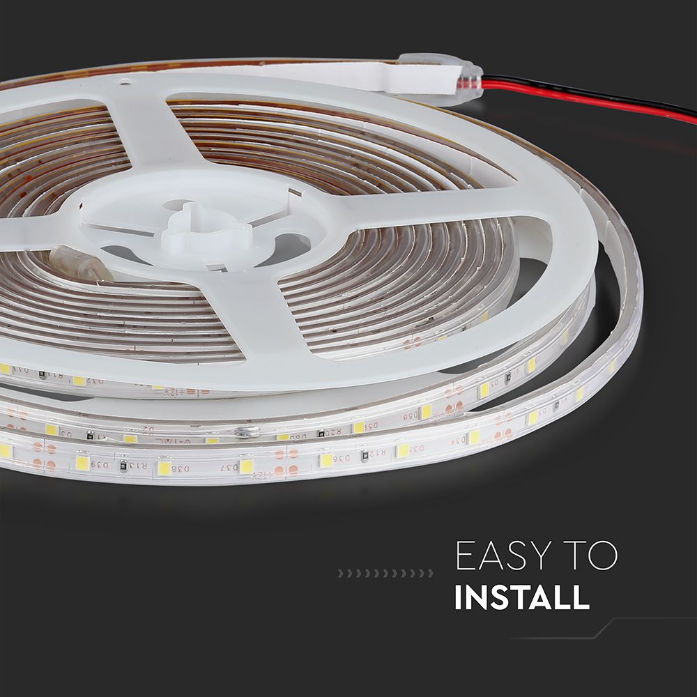 5W Taśma LED / Barwa:6500K / IP65 / Rolka:5m