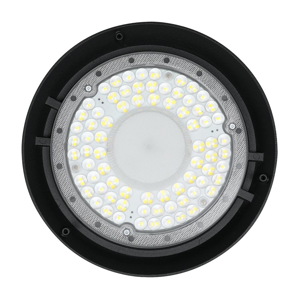 100W Oprawa Highbay VINERO / Chip Samsung / Barwa:4000K / Obudowa: Czarna / 5 Lat gwarancji / Skuteczność 160lm/W