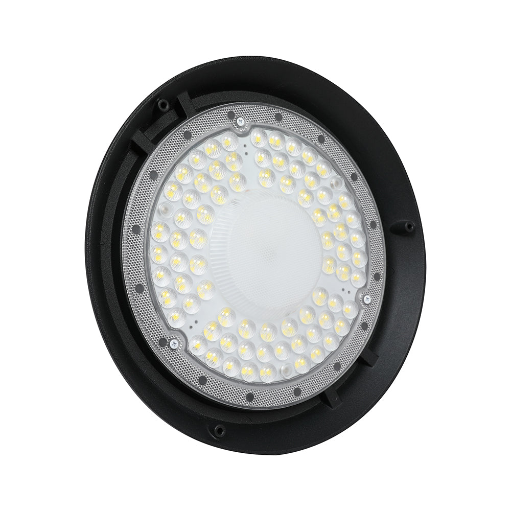 100W Oprawa Highbay VINERO / Chip Samsung / Barwa:4000K / Obudowa: Czarna / 5 Lat gwarancji / Skuteczność 160lm/W