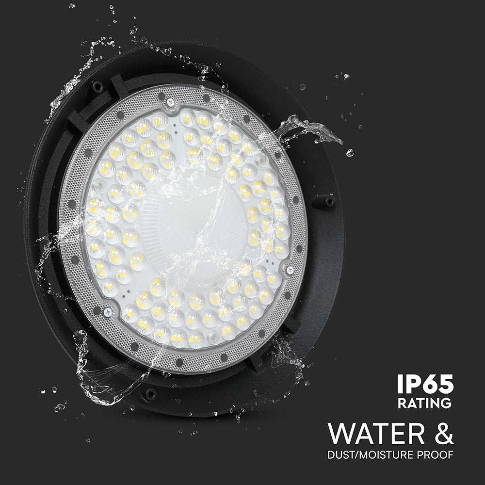 150W Oprawa Highbay VINERO / Chip Samsung / Barwa:4000K / Obudowa: Czarna / 5 Lat gwarancji / Skuteczność 160lm/W