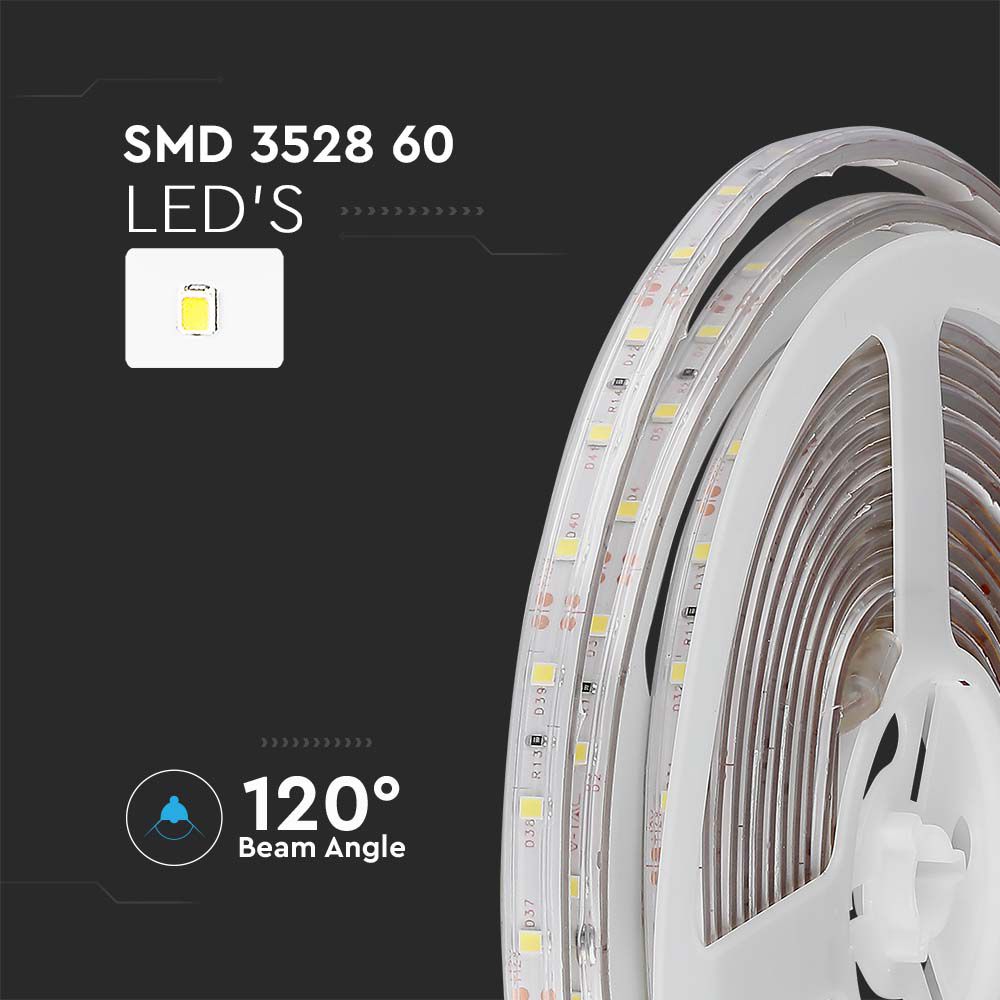 3.6W Taśma LED / Barwa: Zielony / IP65/ Rolka:5m