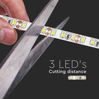 8W Taśma LED / Barwa:4000K / IP20 / Rolka:5m