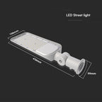 30W Lampa uliczna z regulowanym uchwytem FERANO / Chip SAMSUNG / Barwa:4000K / Obudowa: Szara