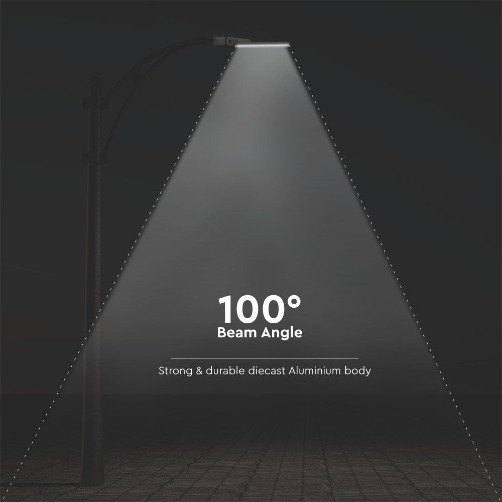 30W Lampa uliczna z regulowanym uchwytem FERANO / Chip SAMSUNG / Barwa:4000K / Obudowa: Szara