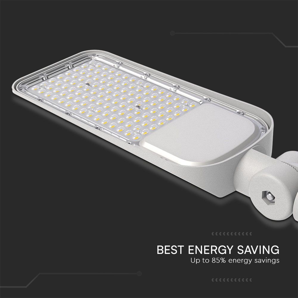 30W Lampa uliczna z regulowanym uchwytem FERANO / Chip SAMSUNG / Barwa:4000K / Obudowa: Szara