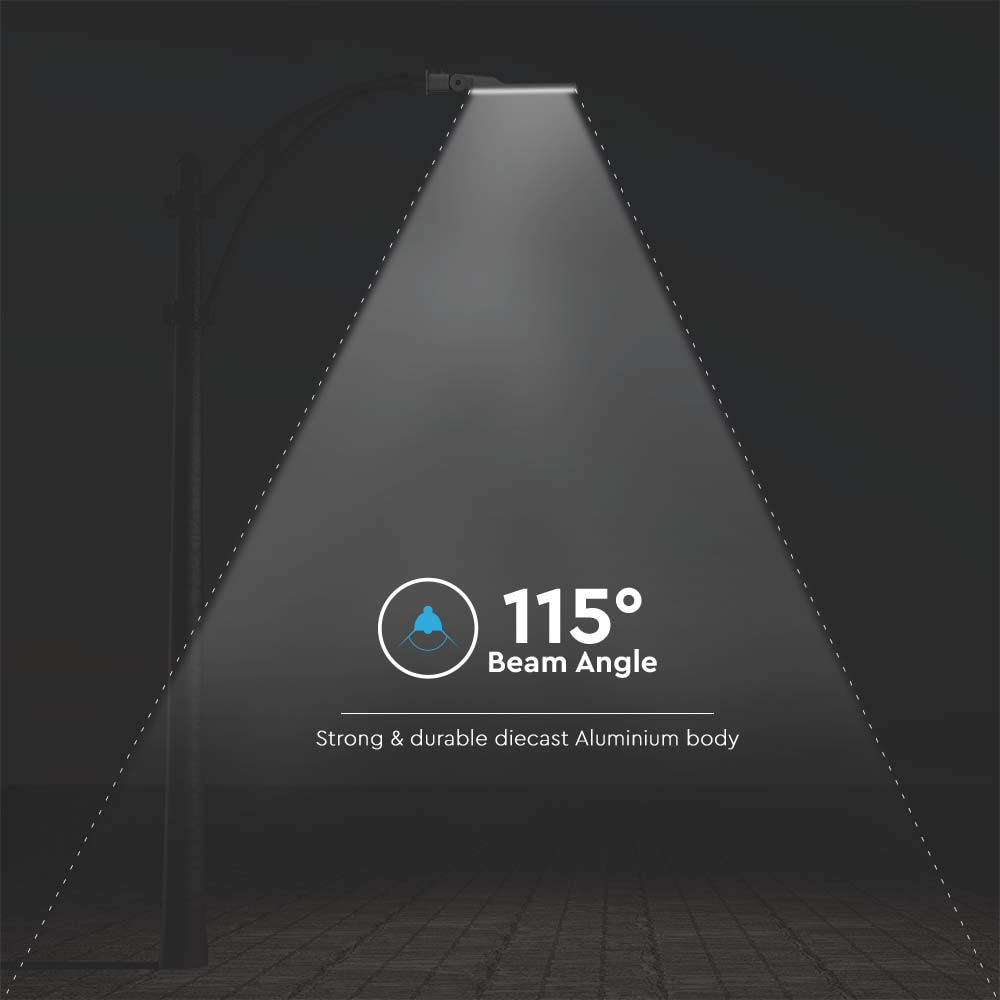 150W Lampa uliczna z regulowanym uchwytem FERANO / Chip SAMSUNG / Barwa:4000K / Obudowa: Szara