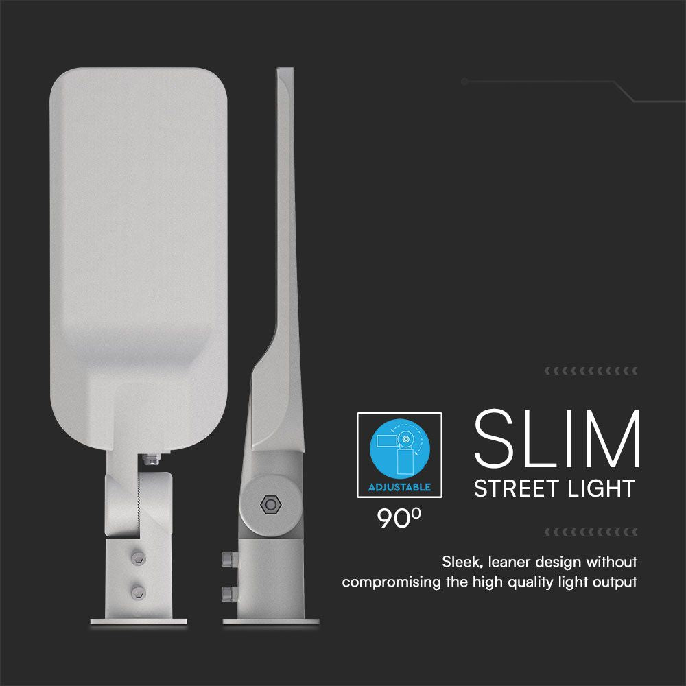 150W Lampa uliczna z regulowanym uchwytem FERANO / Chip SAMSUNG / Barwa:6500K / Obudowa: Szara
