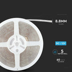 5W Taśma LED / Barwa:4500K / IP65 / Rolka:5m