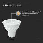 6W MR16 Żarówka LED / Chip SAMSUNG / Barwa:4000K / Kąt 110' / Trzonek:G5,3