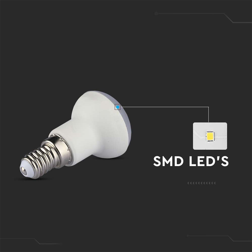 2.9W R39 Żarówka LED / Chip SAMSUNG / Barwa:3000K / Trzonek:E14