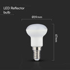 2.9W R39 Żarówka LED / Chip SAMSUNG / Barwa:4000K / Trzonek:E14