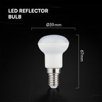 2.9W R39 Żarówka LED / Chip CREE / Barwa:4000K / Trzonek:E14 / 6 Lat gwarancji
