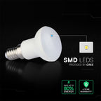2.9W R39 Żarówka LED / Chip CREE / Barwa:4000K / Trzonek:E14 / 6 Lat gwarancji