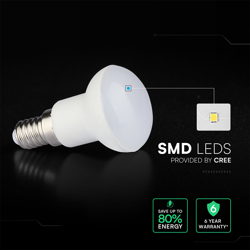 2.9W R39 Żarówka LED / Chip CREE / Barwa:6500K / Trzonek:E14 / 6 Lat gwarancji