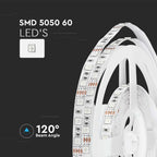 7W Taśma LED / Barwa: RGB / IP20 / Rolka:5m