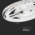 7W Taśma LED / Barwa: RGB / IP20 / Rolka:5m
