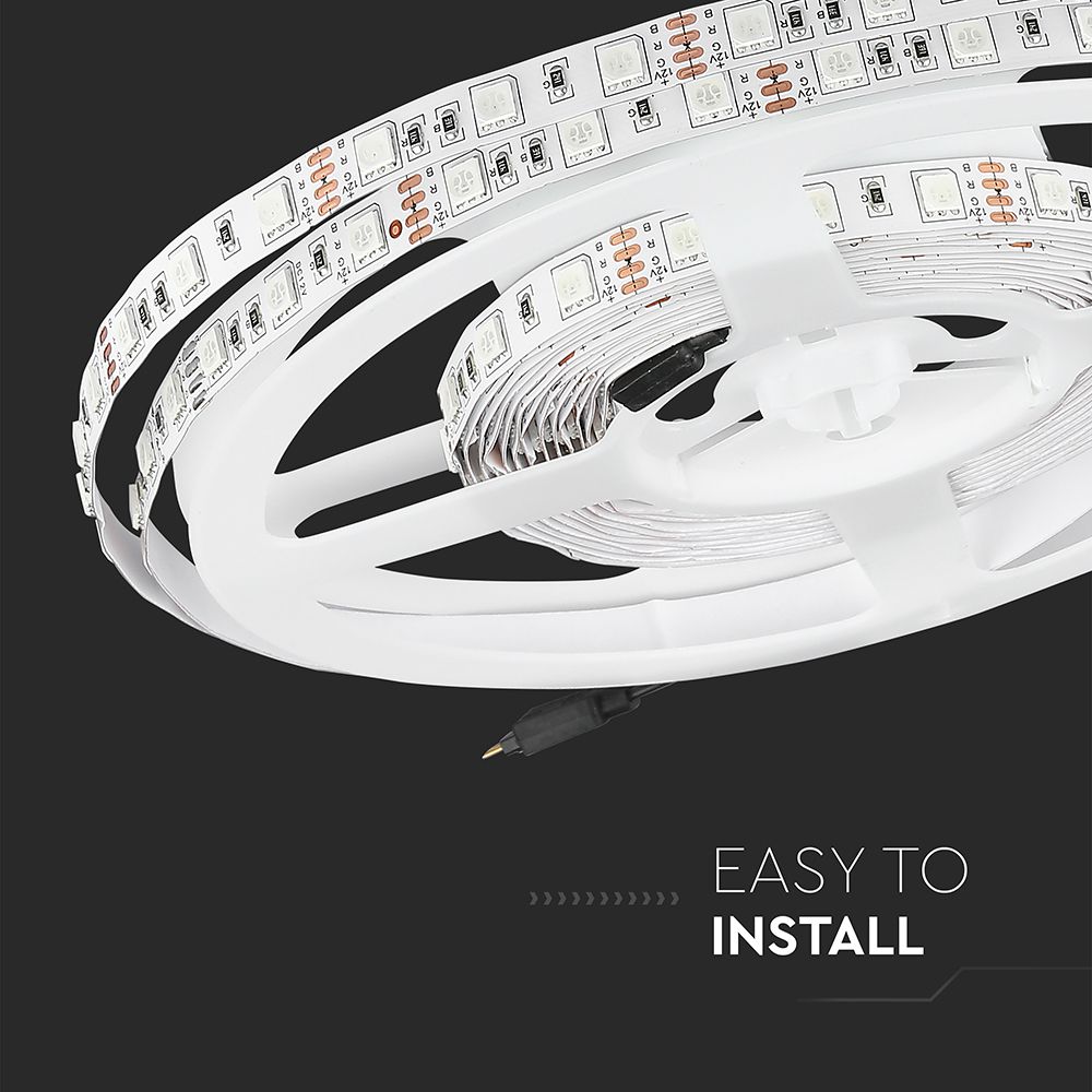 7W Taśma LED / Barwa: RGB / IP20 / Rolka:5m