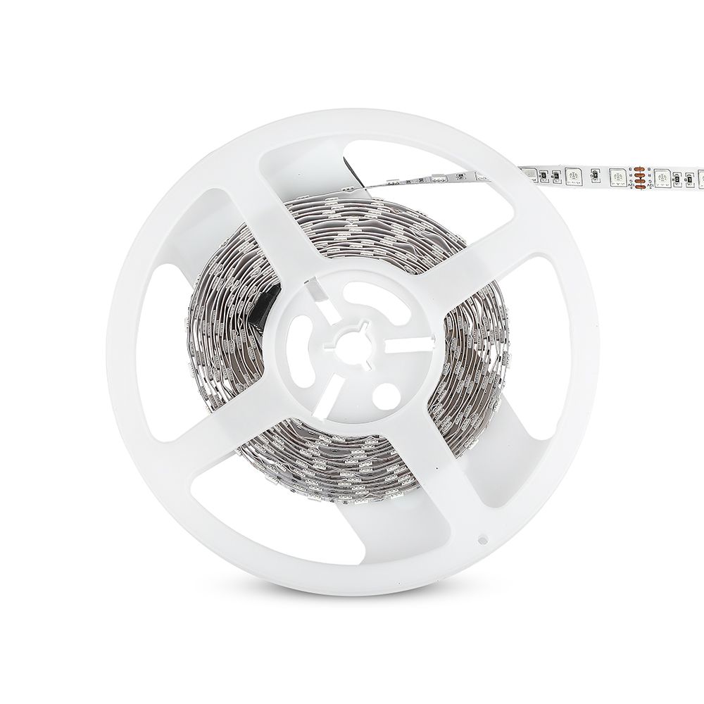 7W Taśma LED / Barwa: RGB / IP20 / Rolka:5m