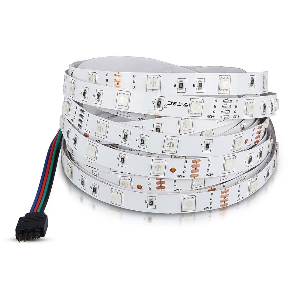 6W Taśma LED / Barwa: RGB / IP20 / Rolka:5m