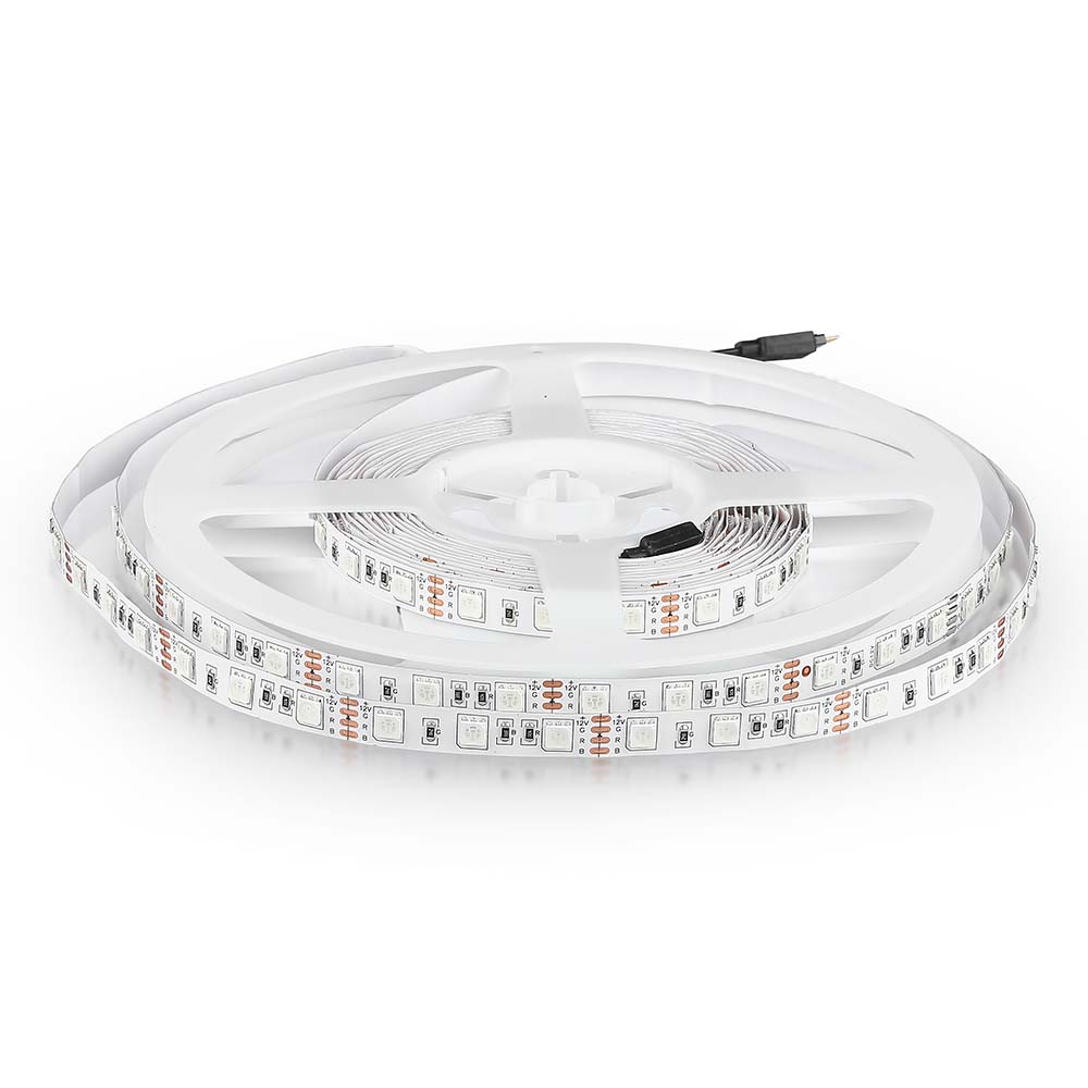 11W Taśma LED / Barwa: Niebieski / IP20 / Rolka:5m