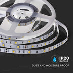6W Taśma LED / Barwa:6400K / IP20 / Rolka:5m