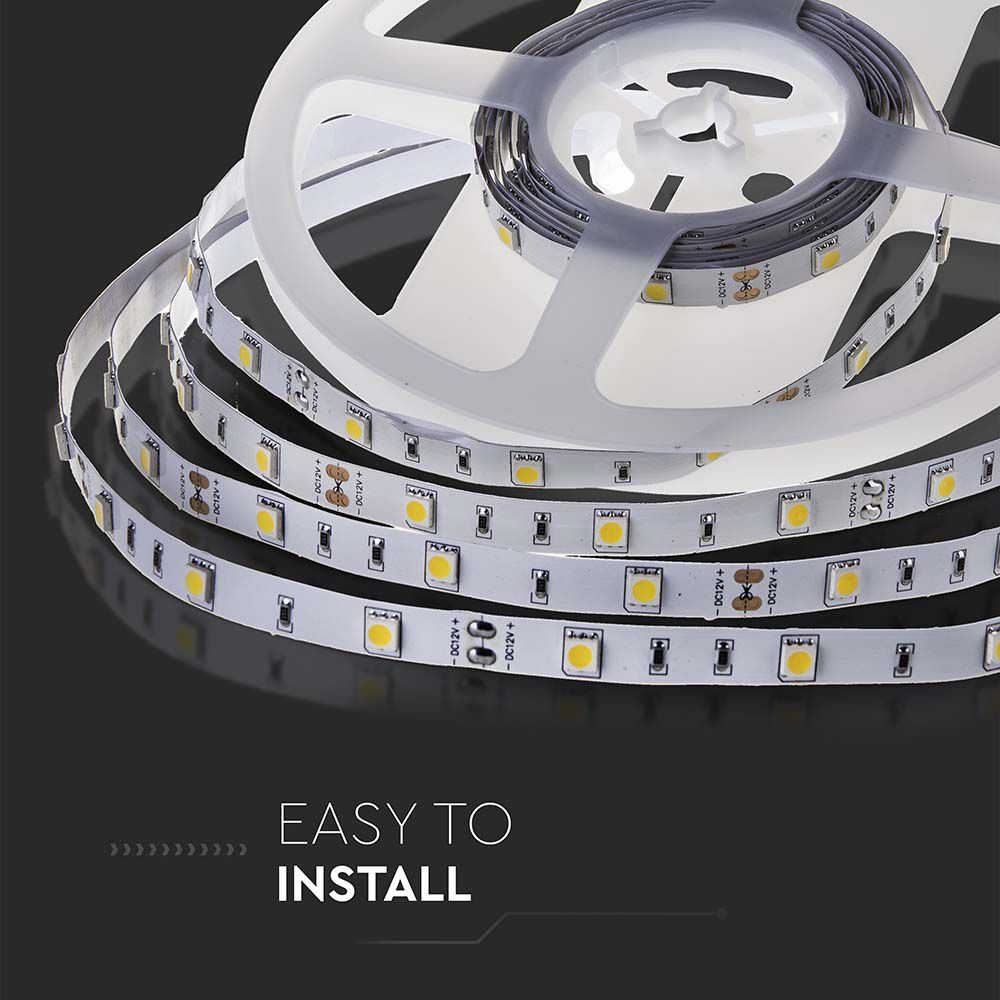 6W Taśma LED / Barwa:6400K / IP20 / Rolka:5m