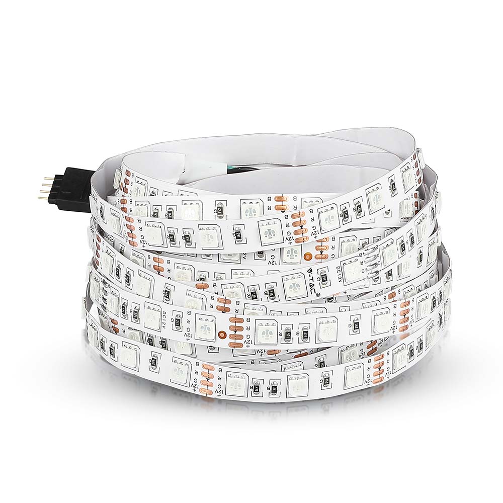 11W Taśma LED / Barwa: Zielony / IP20 / Rolka:5m