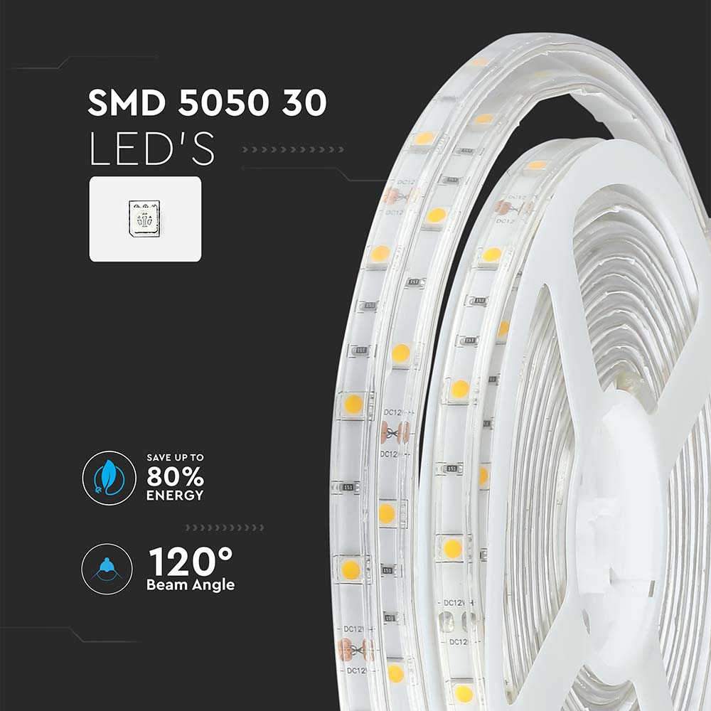 4W Taśma LED / Barwa: RGB / IP65 / Rolka:5m
