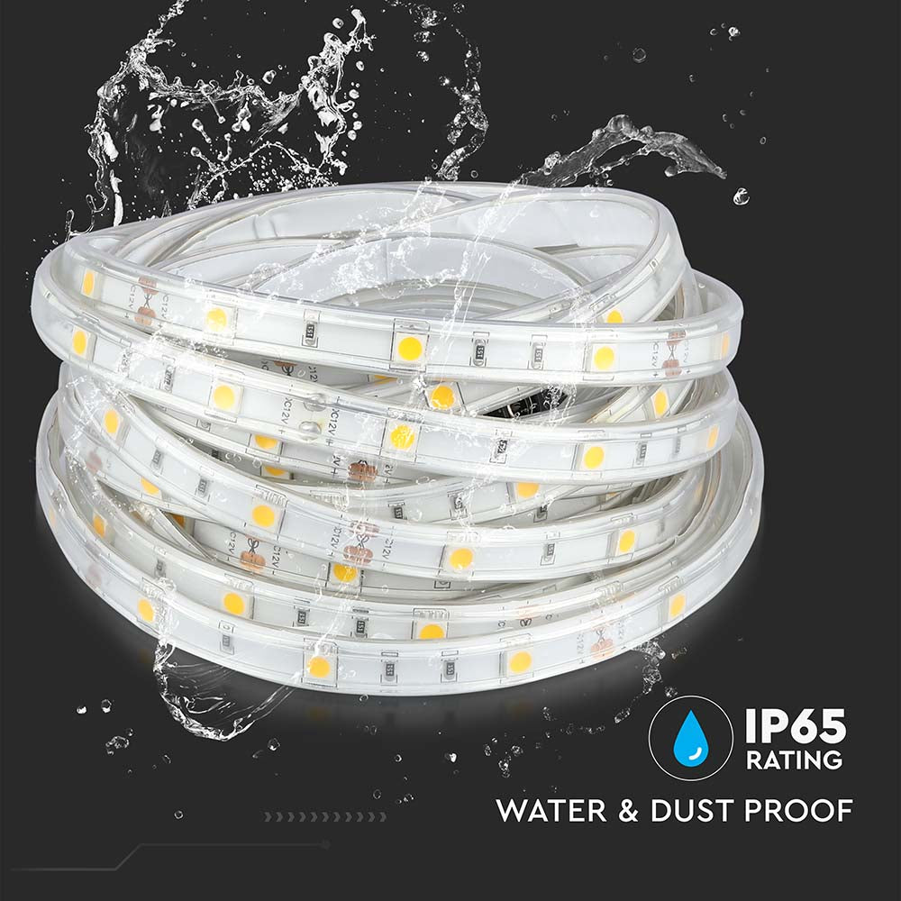 6W Taśma LED / Barwa:3000K / IP65 / Rolka:5m