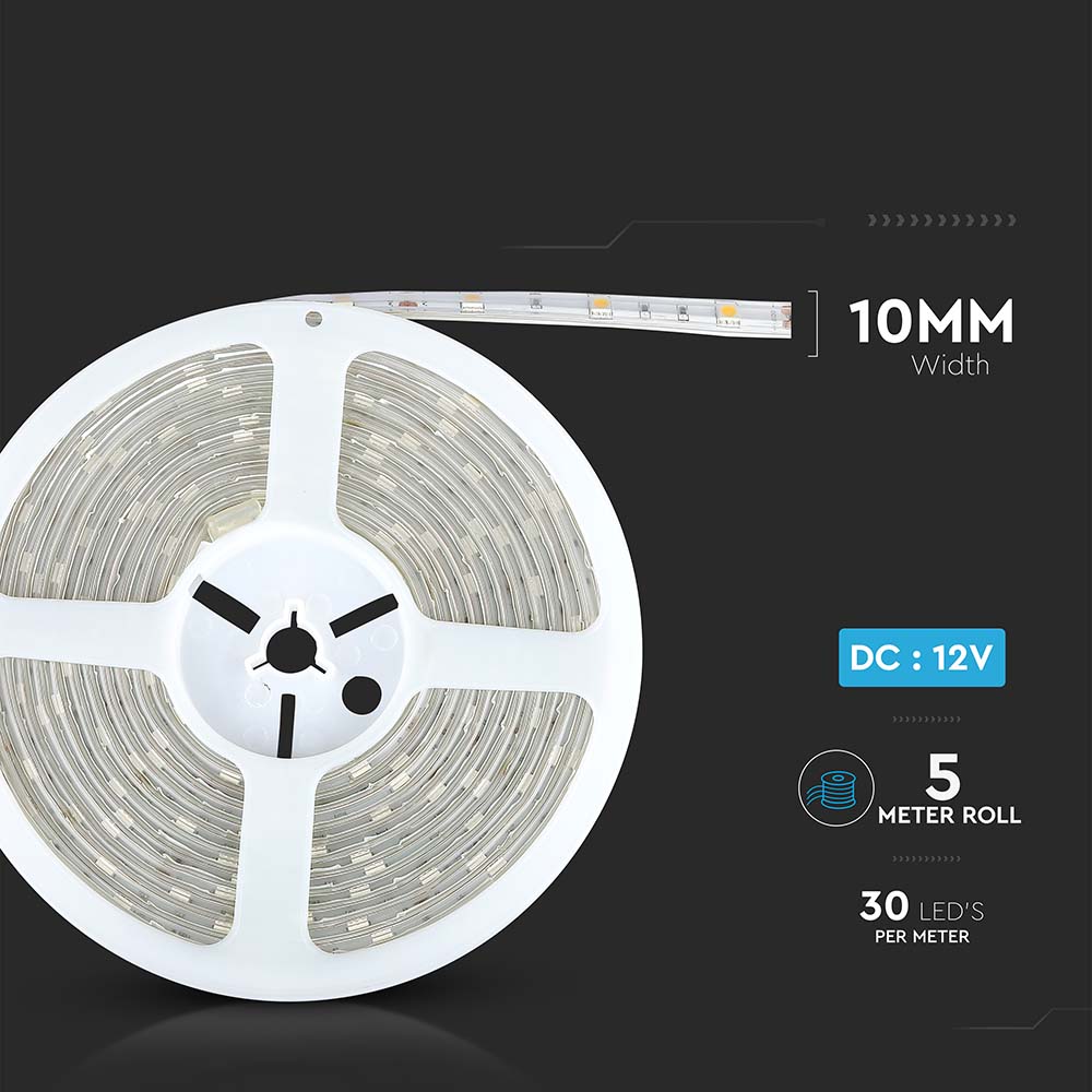 4W Taśma LED / Barwa: RGB / IP65 / Rolka:5m