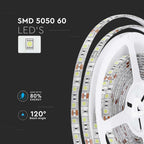 7W Taśma LED / Barwa: RGB / IP65 / Rolka:5m