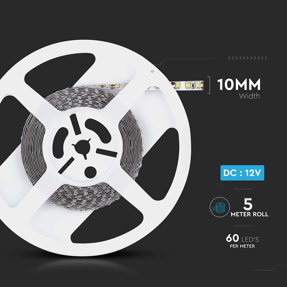 7W Taśma LED / Barwa: RGB / IP65 / Rolka:5m