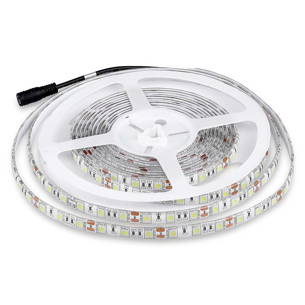 11W Taśma LED / Barwa:6400K / IP65 / Rolka:5m