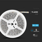 11W Taśma LED / Barwa:4500K / IP65 / Rolka:5m