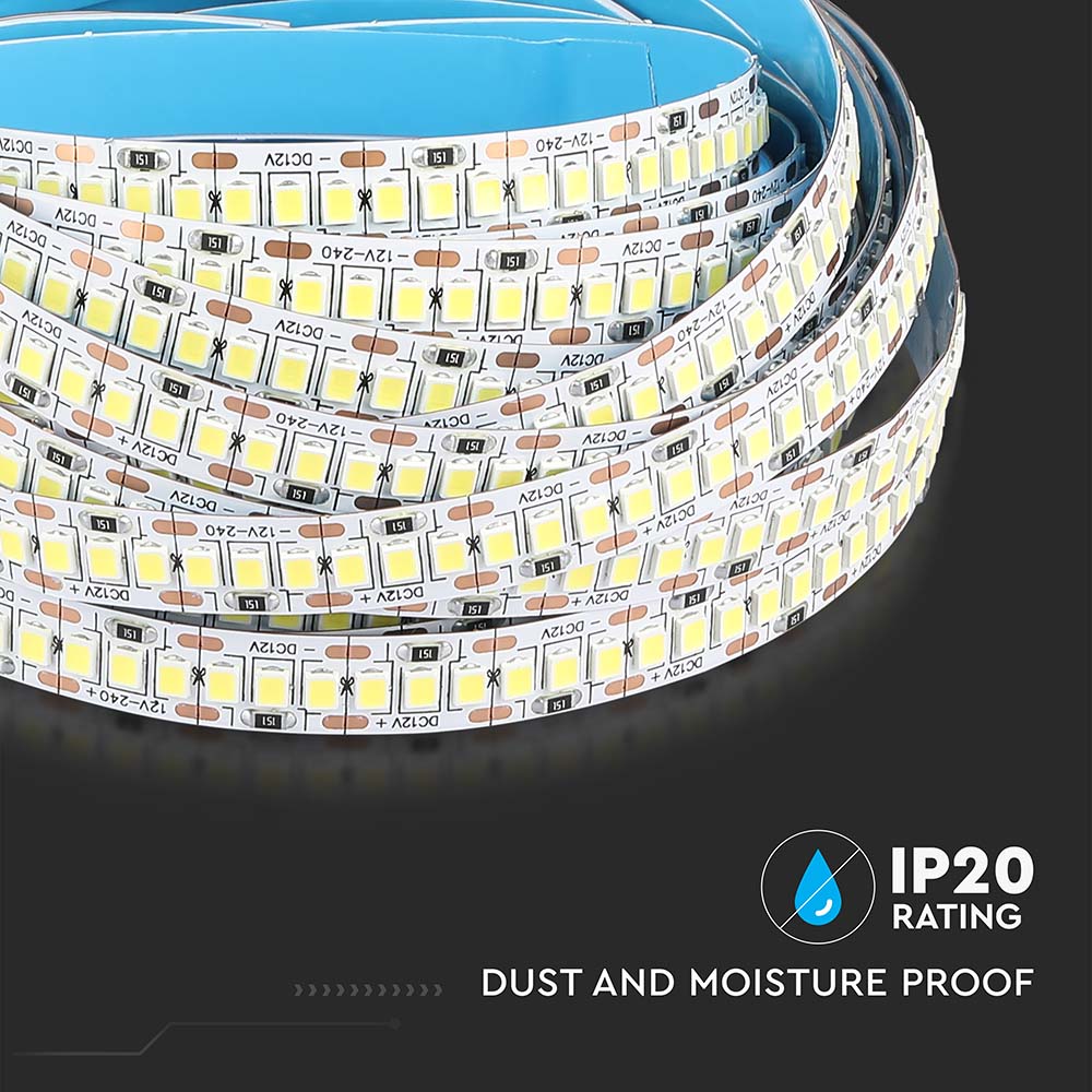 20W Taśma LED / Barwa:3000K / HIGH LUMEN / IP20 / Rolka:5m