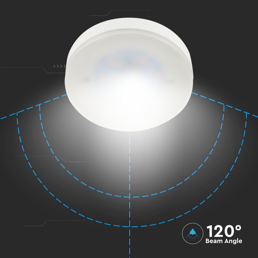 6W Żarówka LED / Chip SAMSUNG / Barwa:4000K / Trzonek:GX53