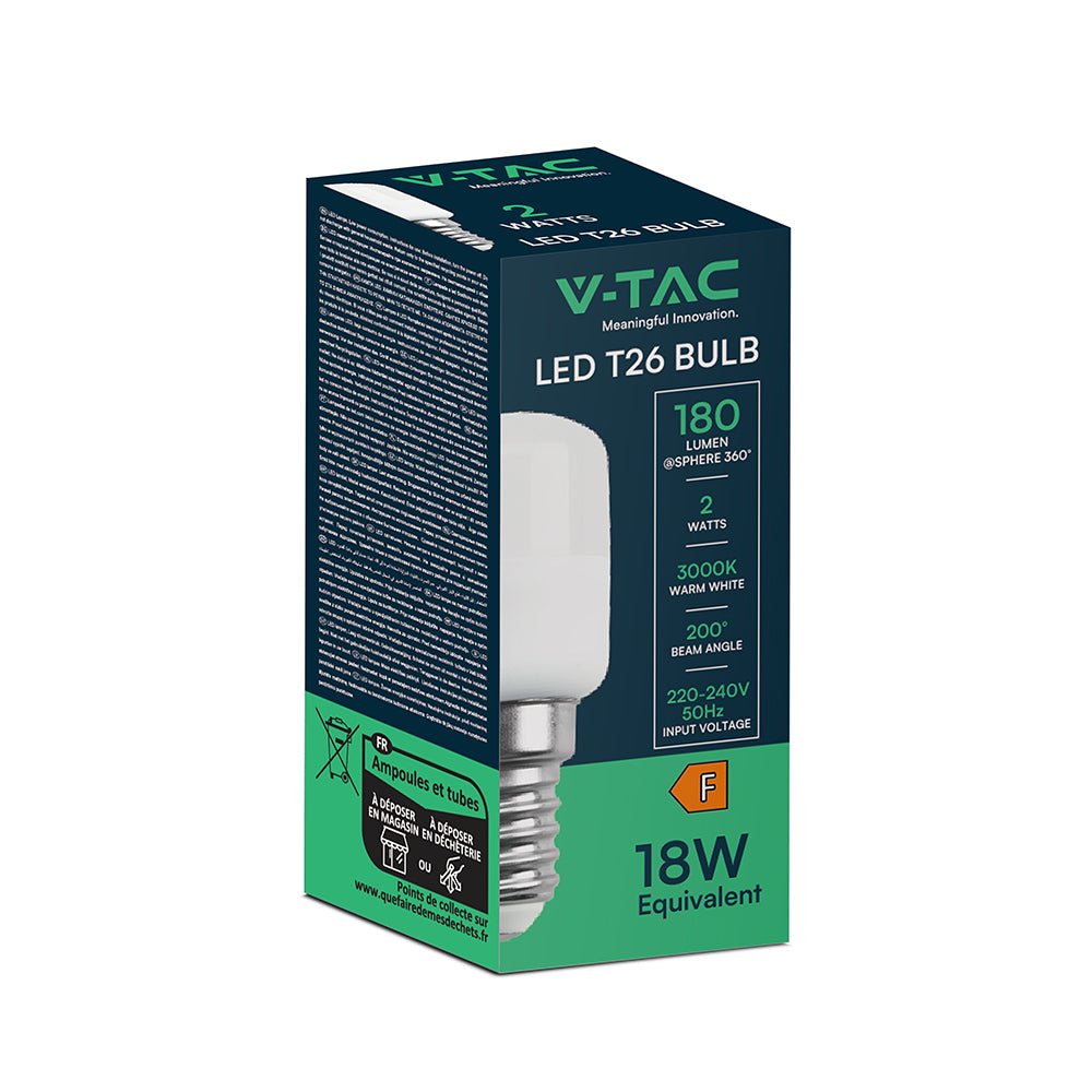 2W ST26 Żarówka LED / Barwa:3000K / Trzonek:E14