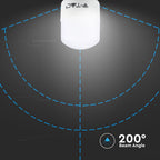 2W ST26 Żarówka LED / Chip SAMSUNG / Barwa:3000K / Trzonek:E14