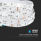 10W Taśma LED / Barwa:6400K / Zasilanie: 24V / IP20 / Rolka:5m