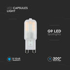 2.2W G9 Żarówka LED / Chip SAMSUNG / Barwa:4000K / Trzonek:G9