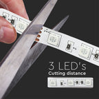 10W Taśma LED / Barwa:3000K / Zasilanie: 24V / IP20 / Rolka:5m