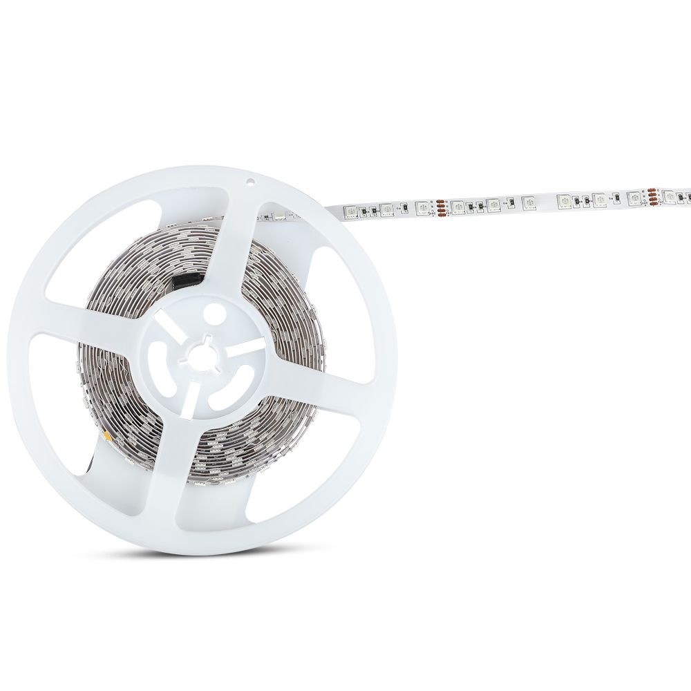10W Taśma LED / Barwa:3000K / Zasilanie: 24V / IP20 / Rolka:5m